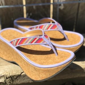 Amanda Smith• Platform sandals•